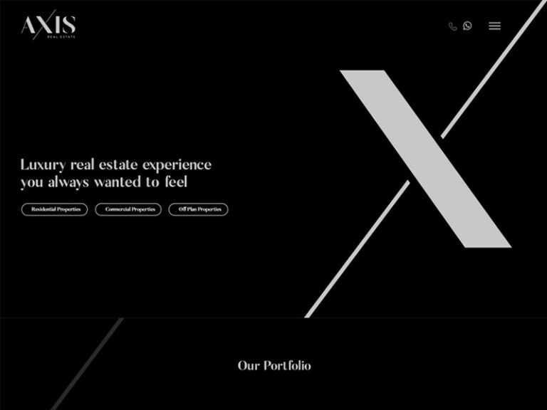 Axis Real Estate Web Identity