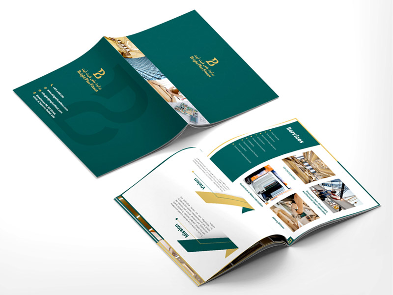 Bright Plus Brochure Design — designed by BROWSER