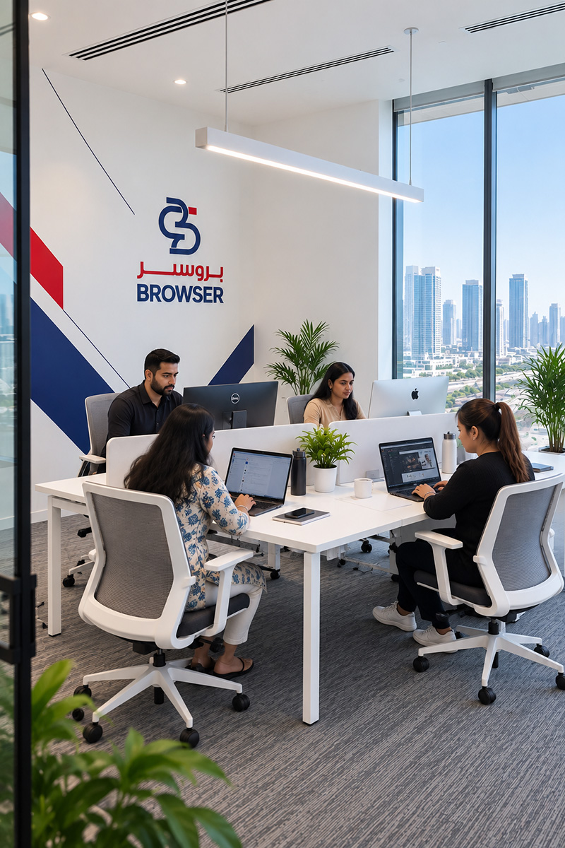 Welcome to Browser Media Solutions - Creative studio workspace
