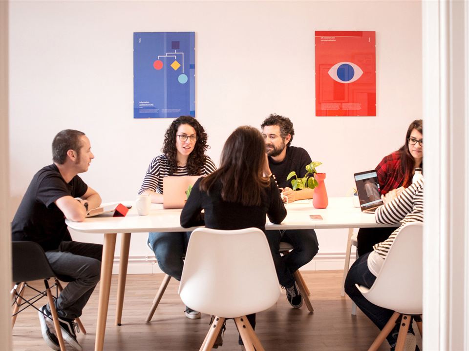 The BROWSER team planning website hosting and support in Dubai