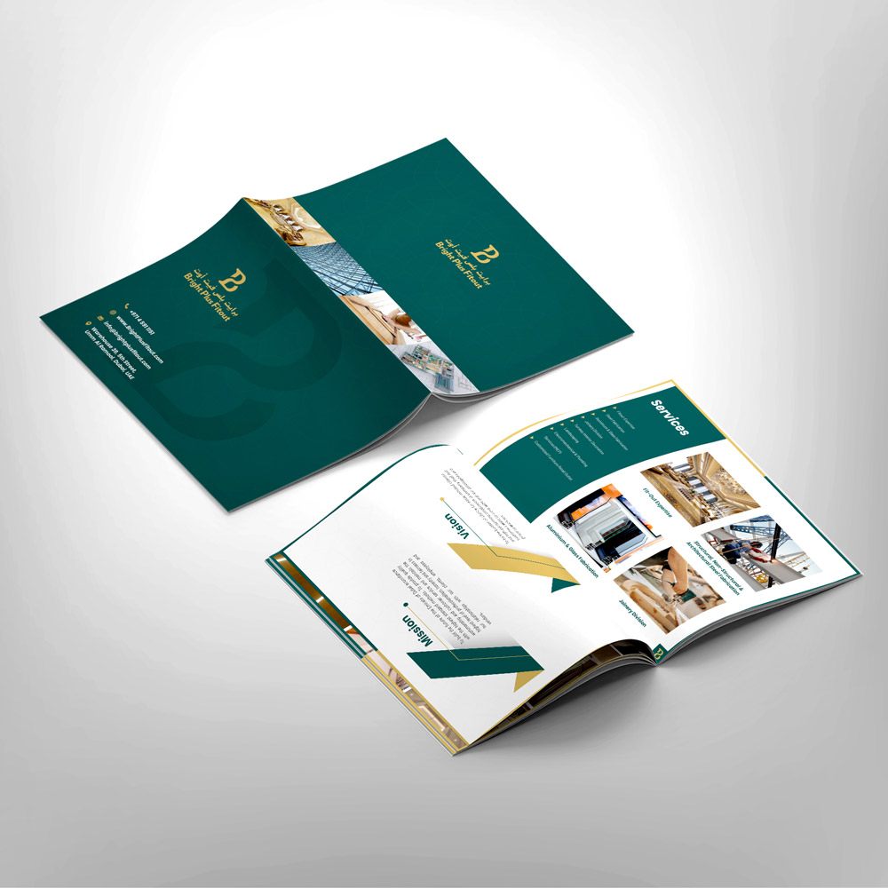Bright Plus Brochure — bright plus design brochure