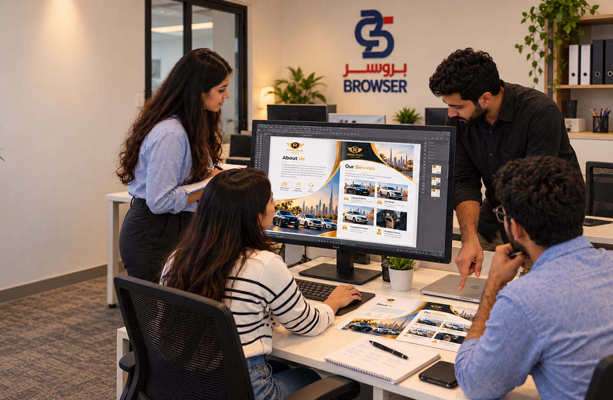 The BROWSER studio in Dubai