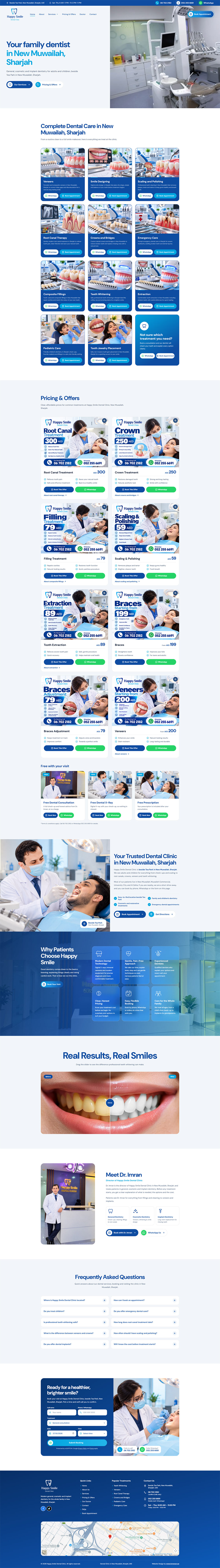 Happy Smile Dental Clinics — happy dental clinic sharjah