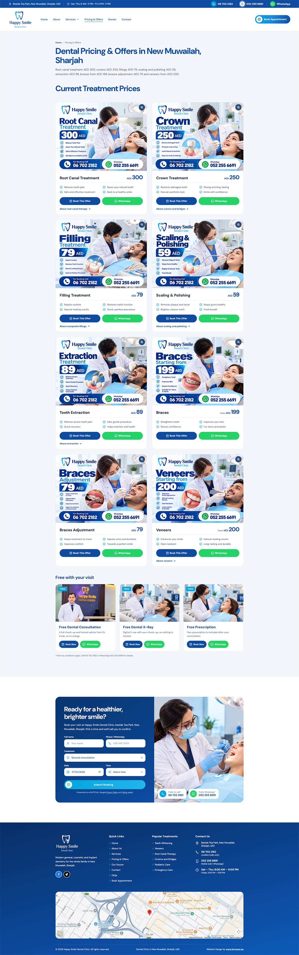 Happy Smile Dental Clinics — happy dental clinic offerspage